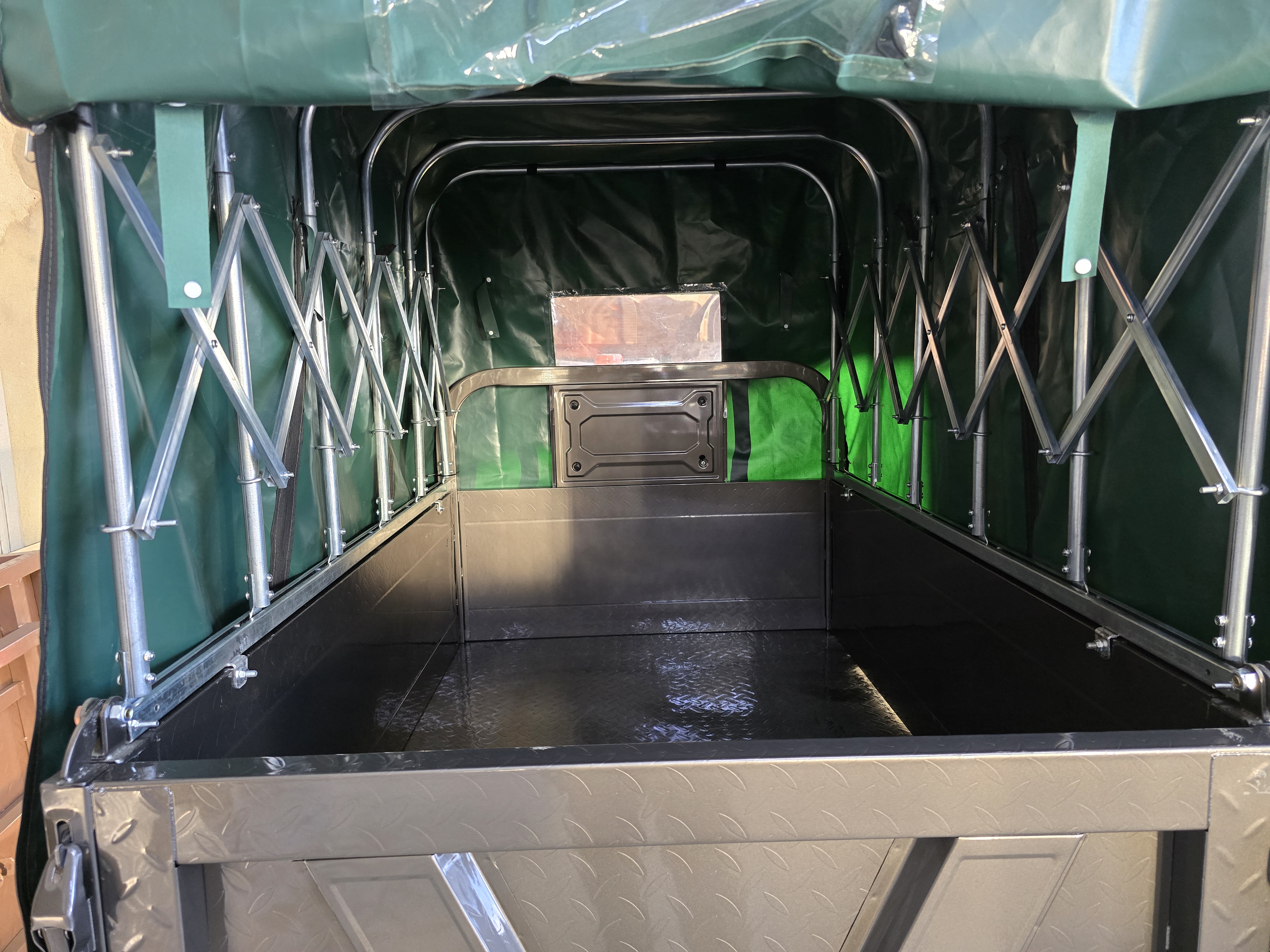 Тент каркасный сдвижной