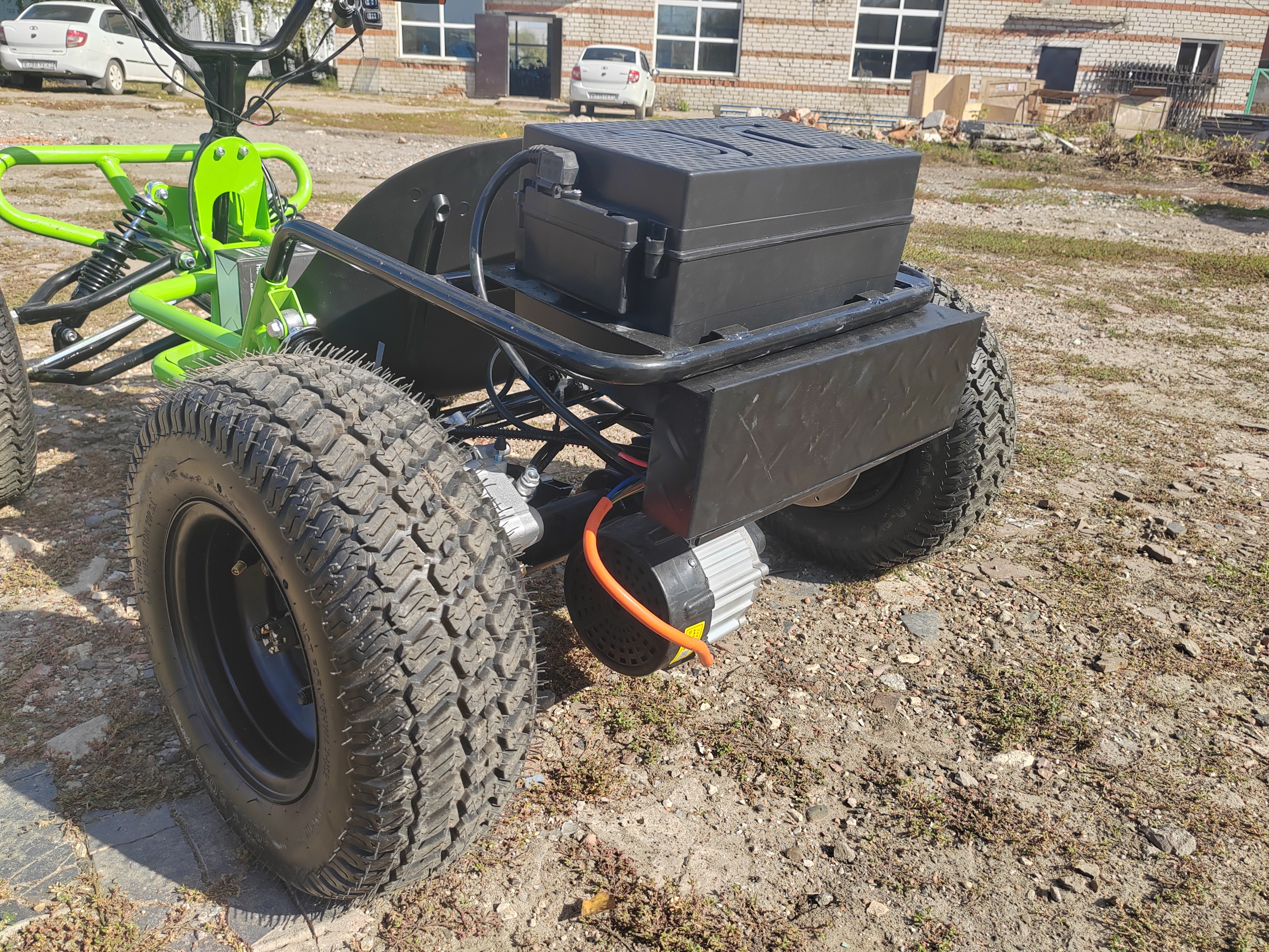 Багги на свинцово-гелевых АКБ