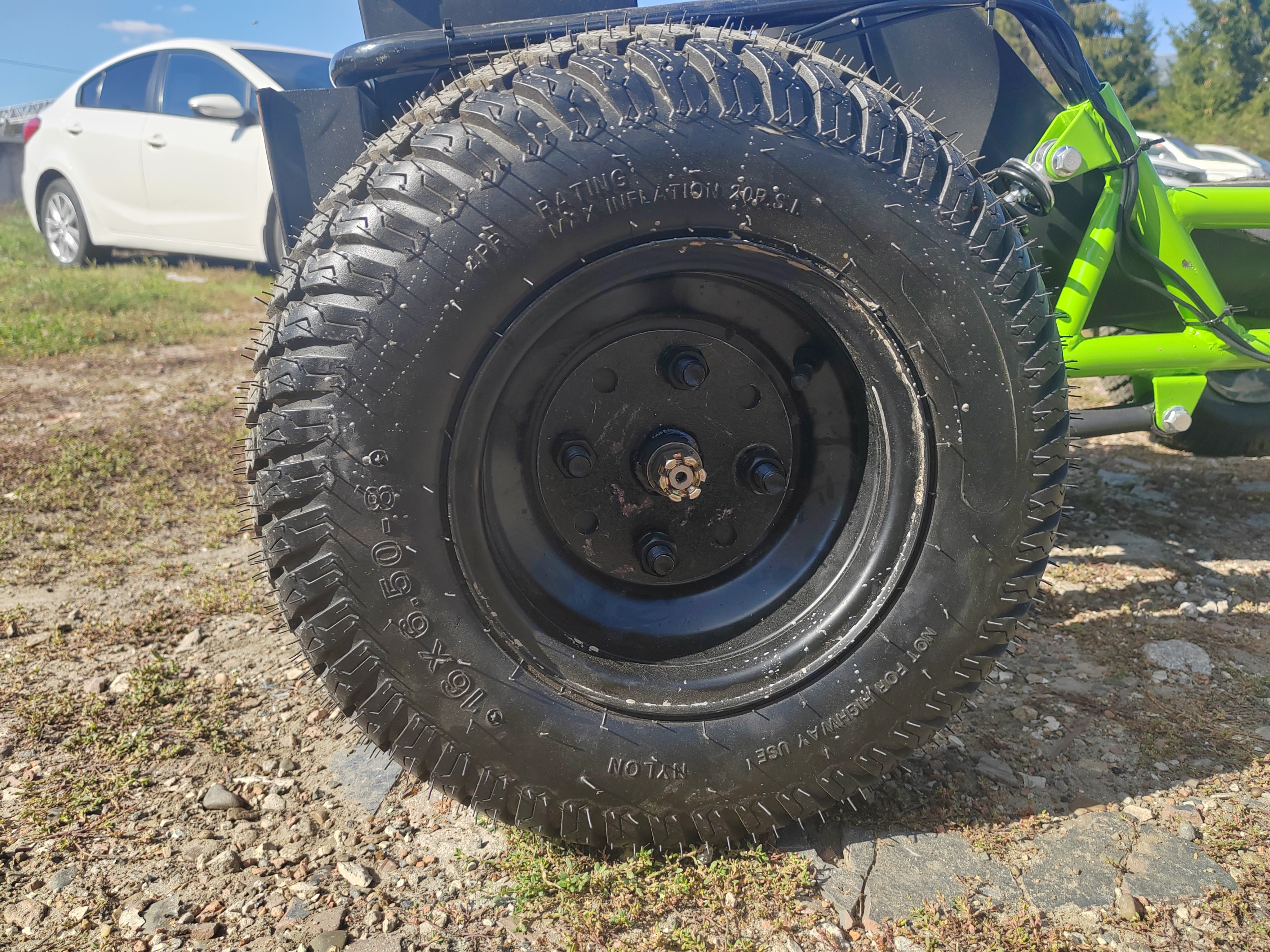 Багги на свинцово-гелевых АКБ