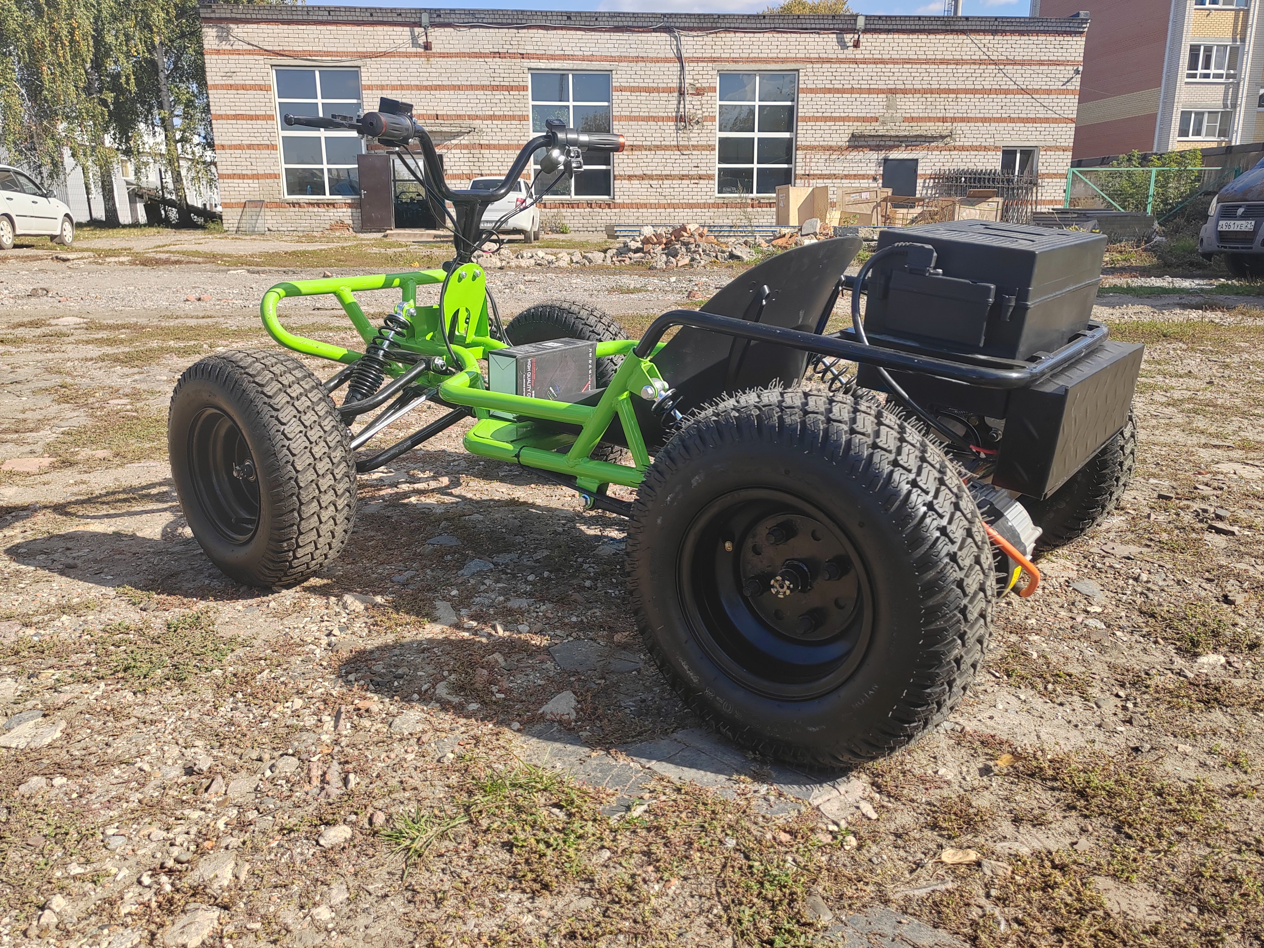 Багги на свинцово-гелевых АКБ