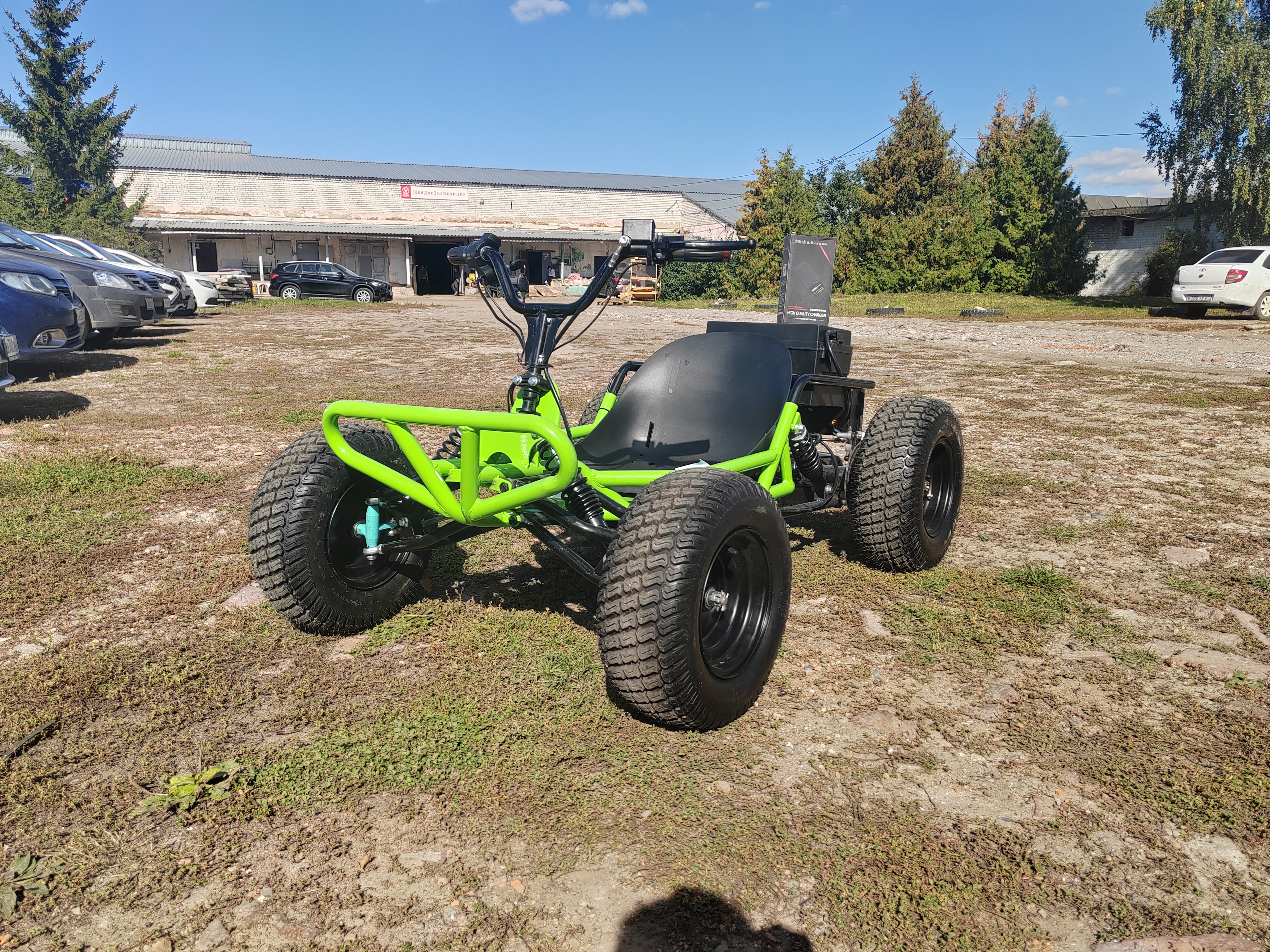 Багги на свинцово-гелевых АКБ