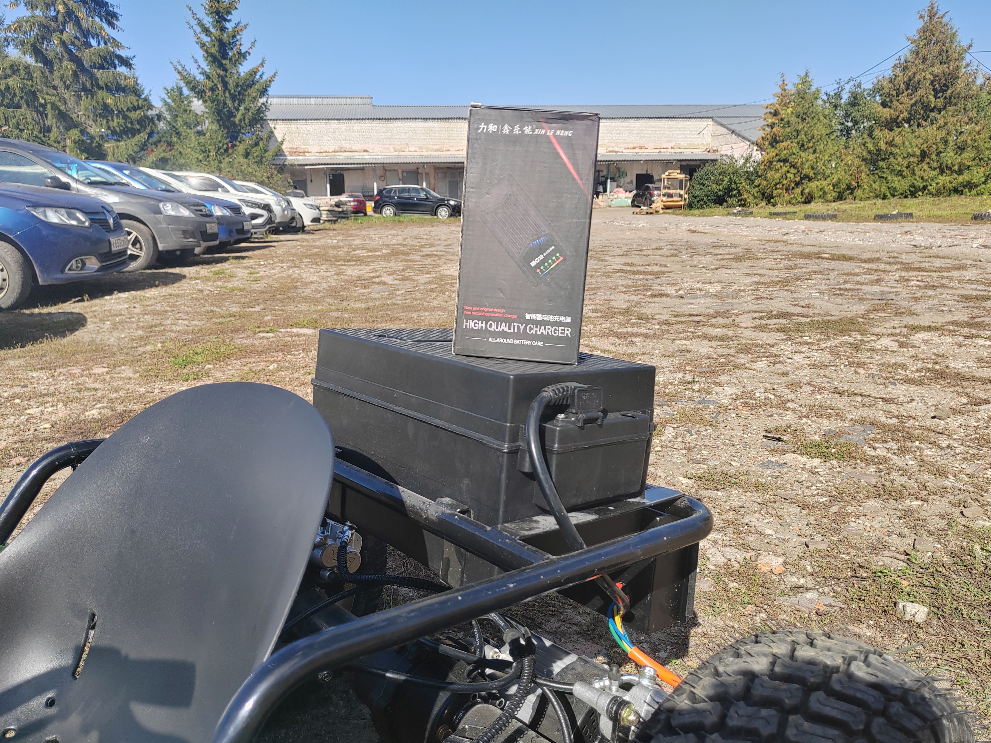 Багги на свинцово-гелевых АКБ