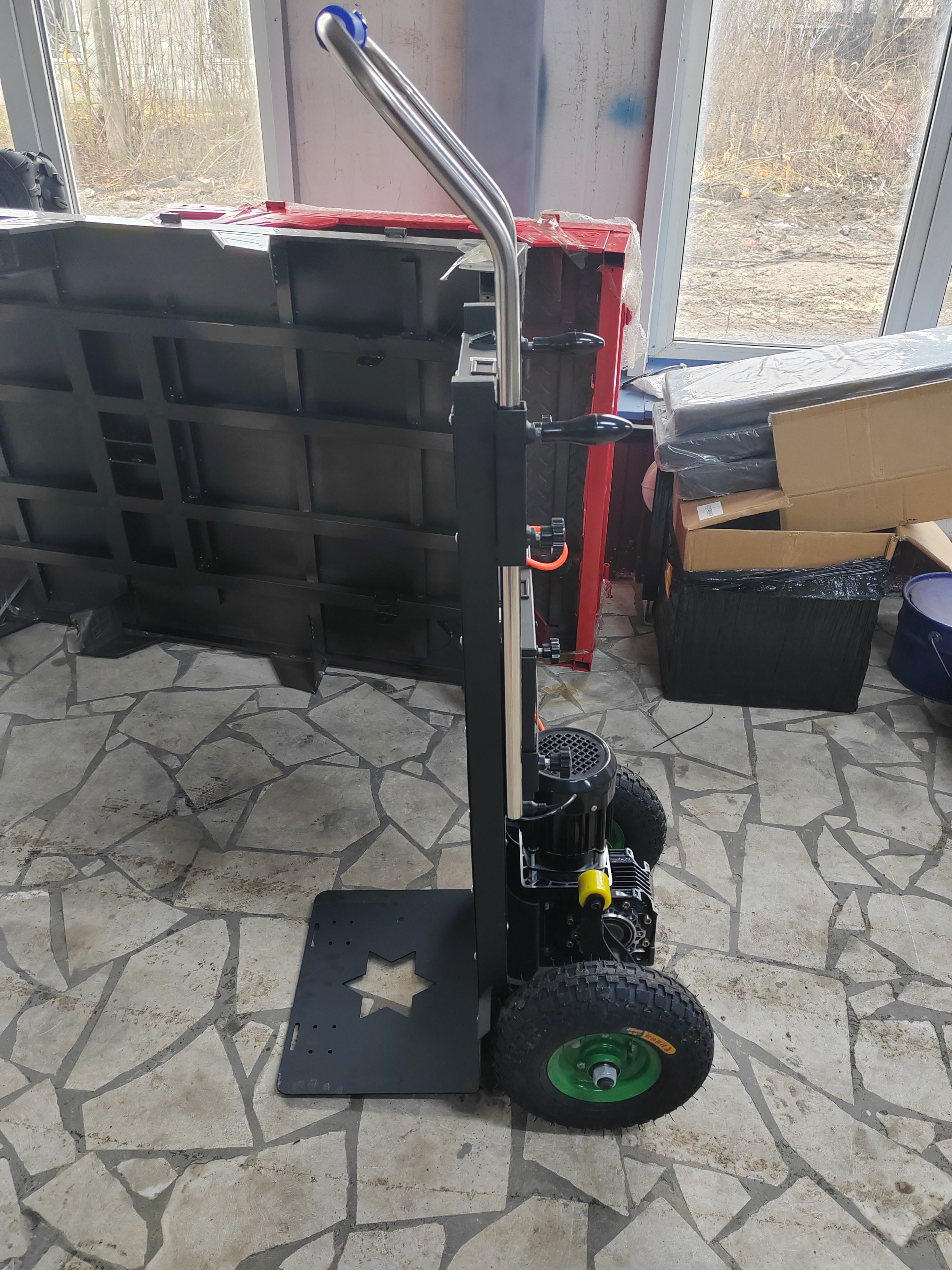 Тележка Лестница