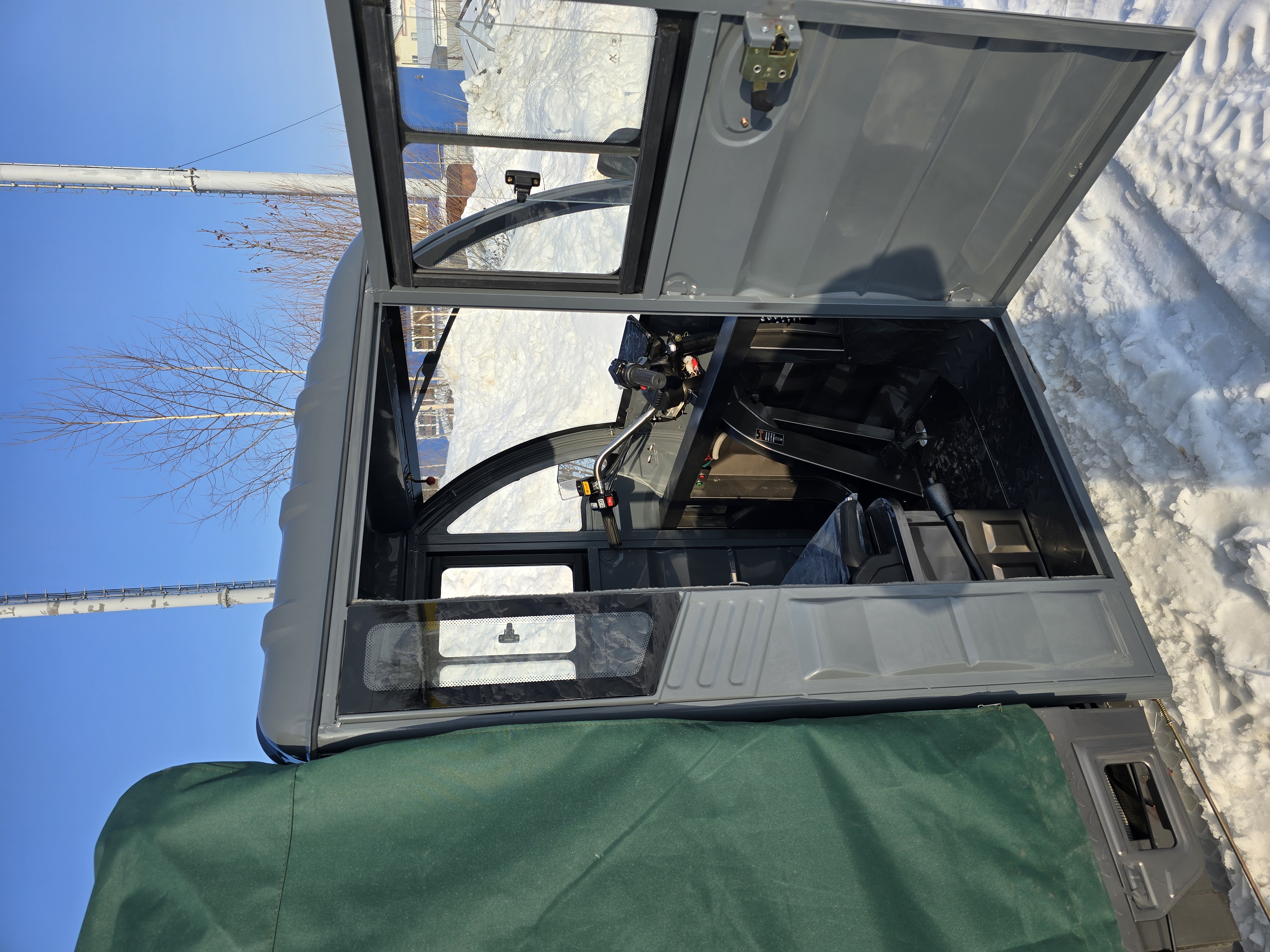 ГЭТ С900 Кабина Гибрид с тентом и усиленными колесами