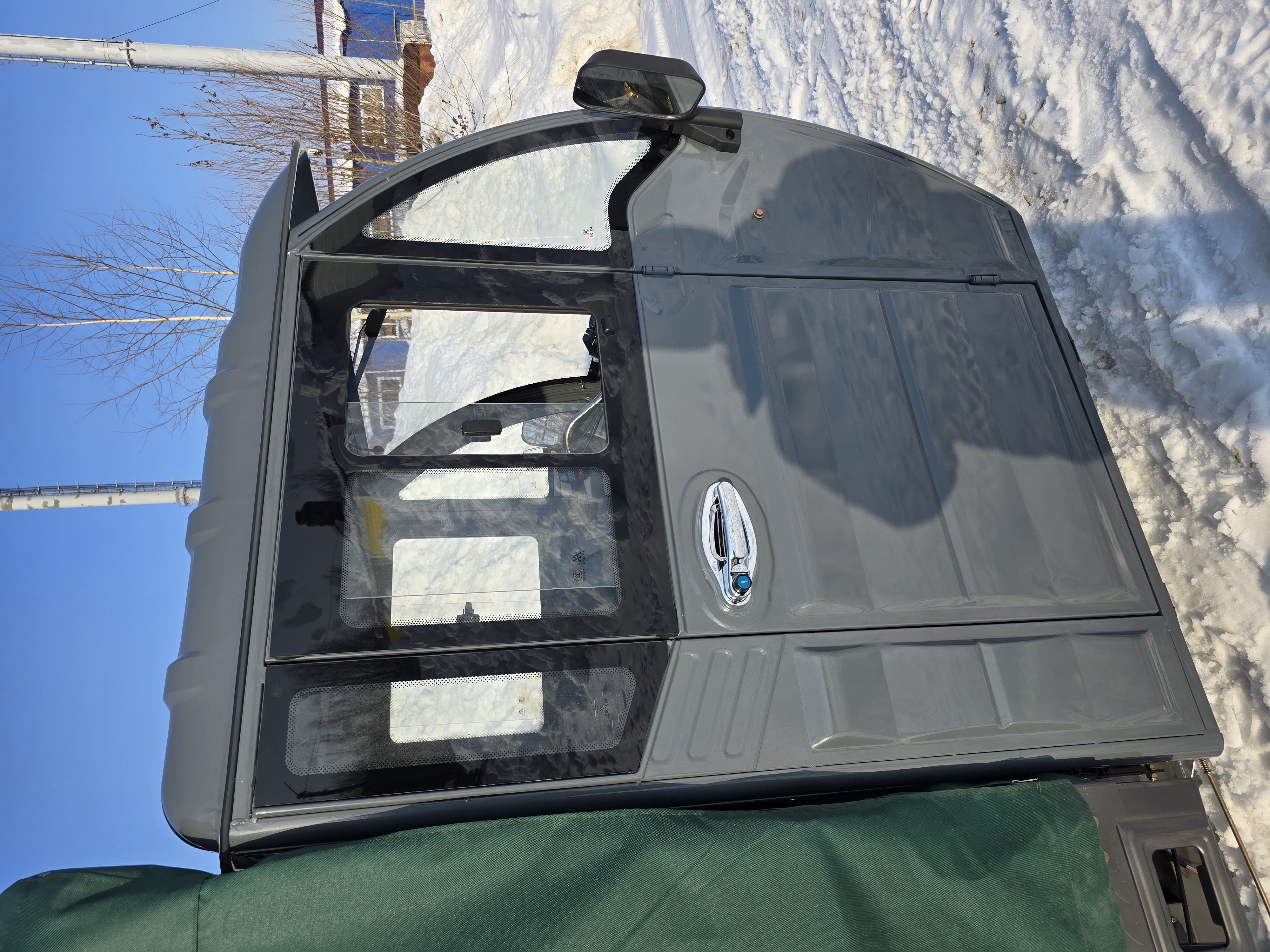 ГЭТ С900 Кабина Гибрид с тентом и усиленными колесами