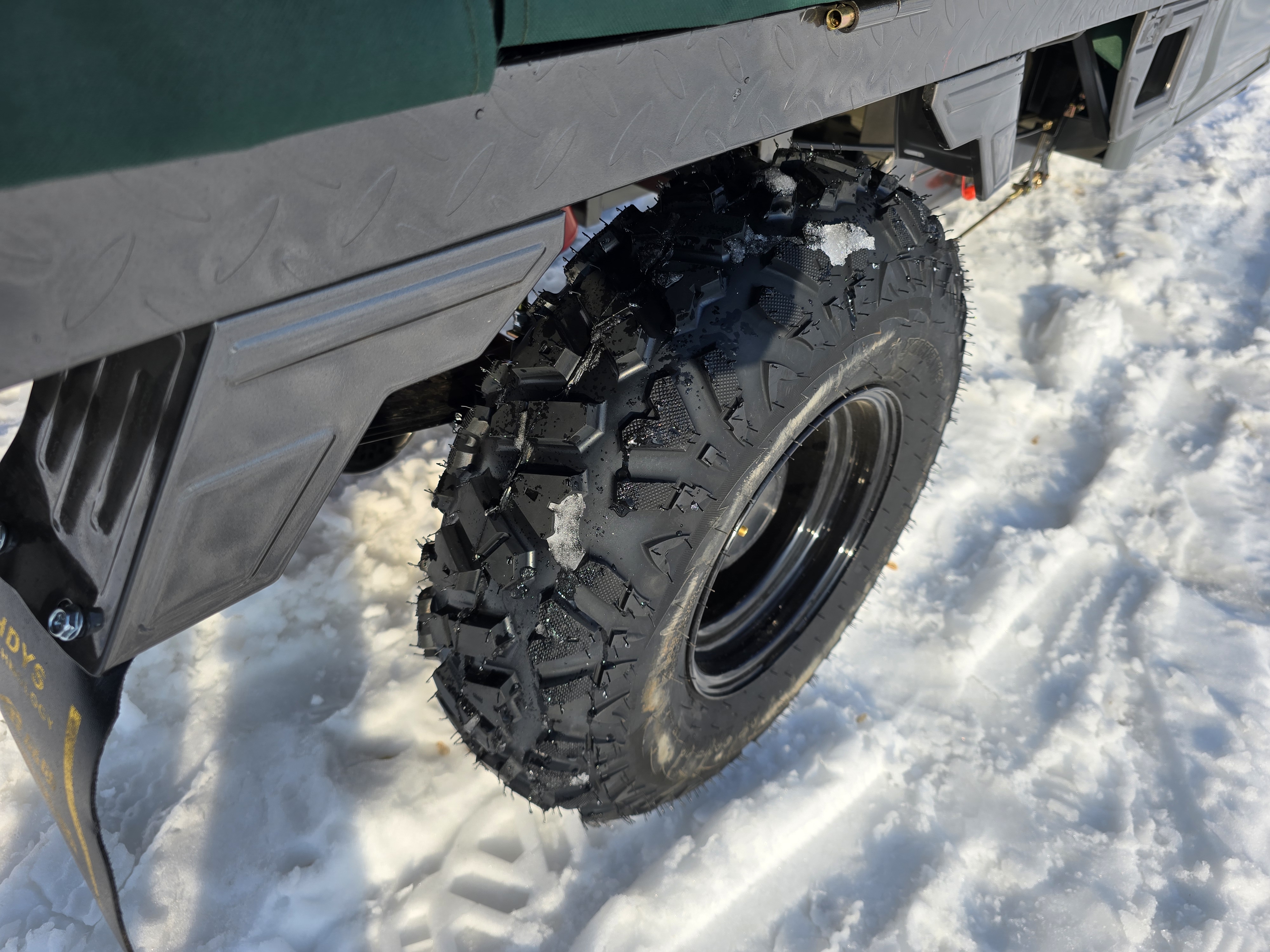 ГЭТ С900 Кабина Гибрид с тентом и усиленными колесами