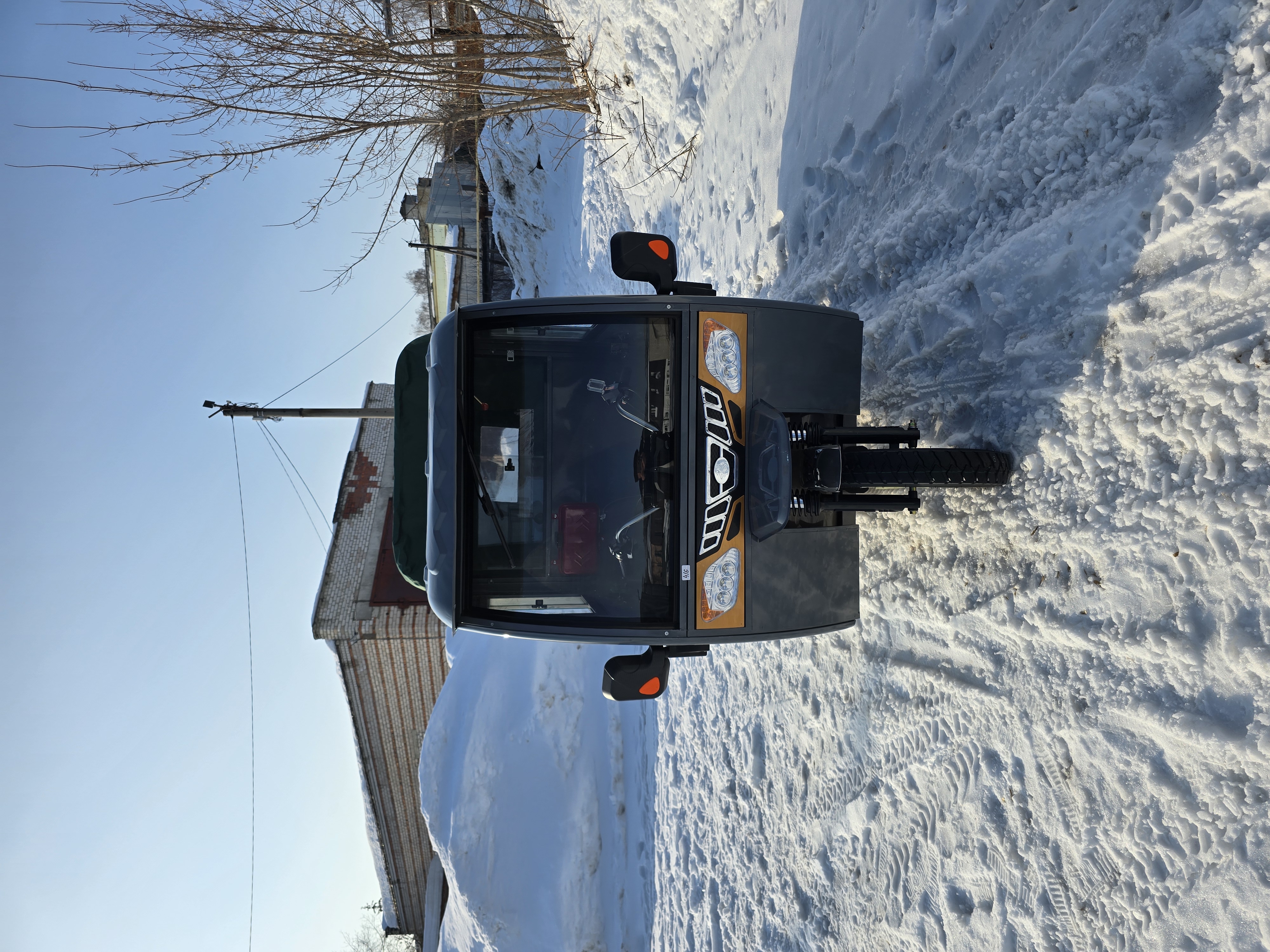 ГЭТ С900 Кабина Гибрид с тентом и усиленными колесами